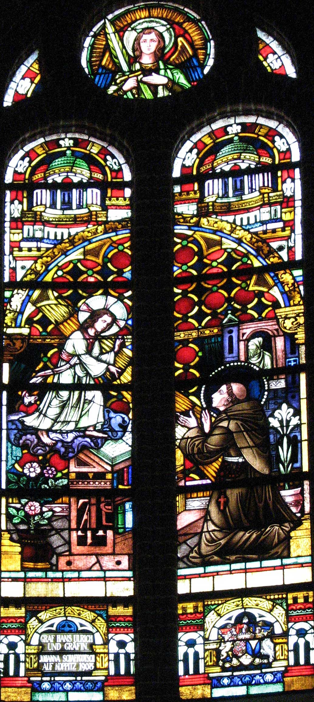Panewniki stained glass 15
