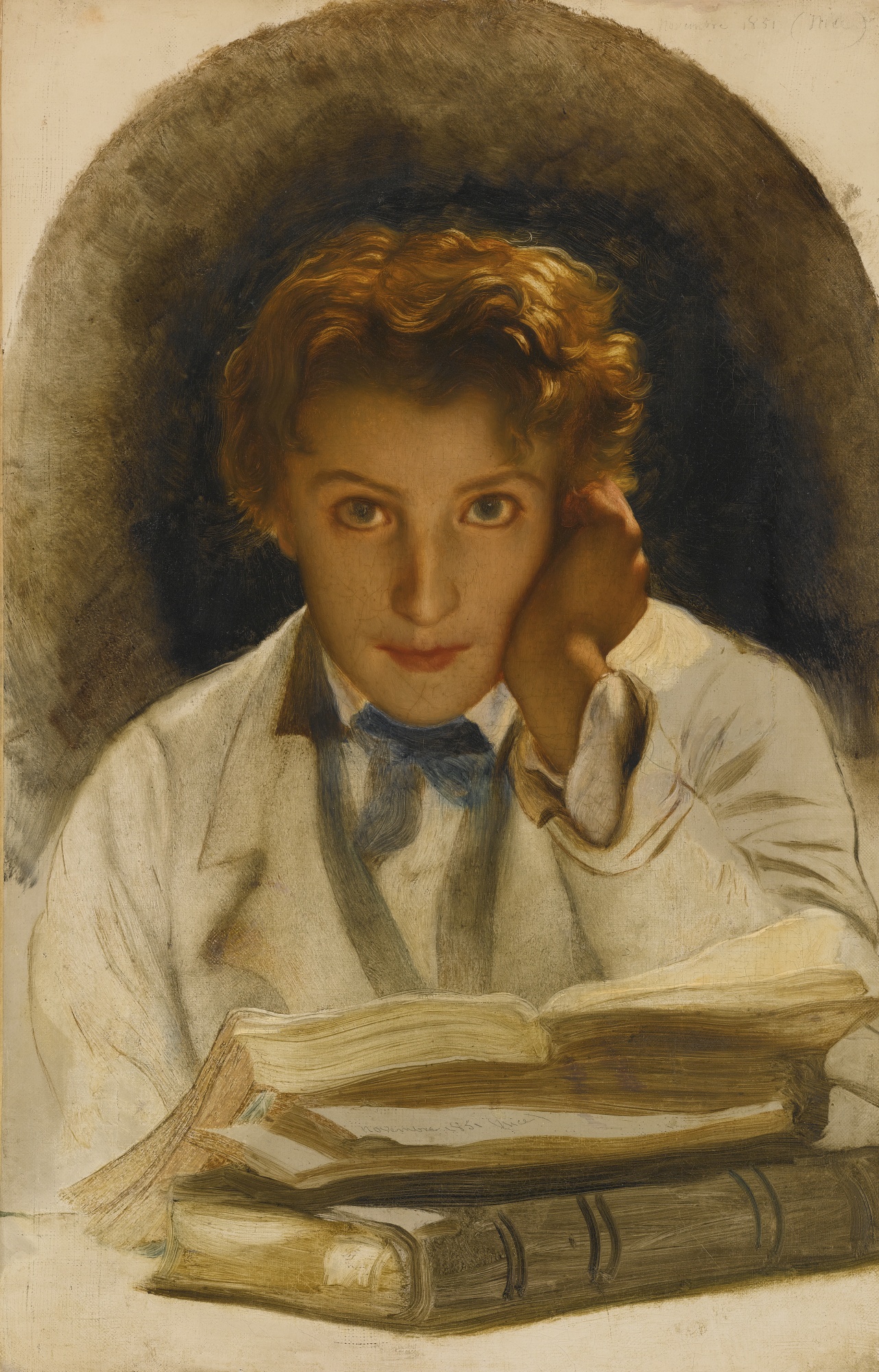 Paul Delaroche Portrait of son Joseph-Carle