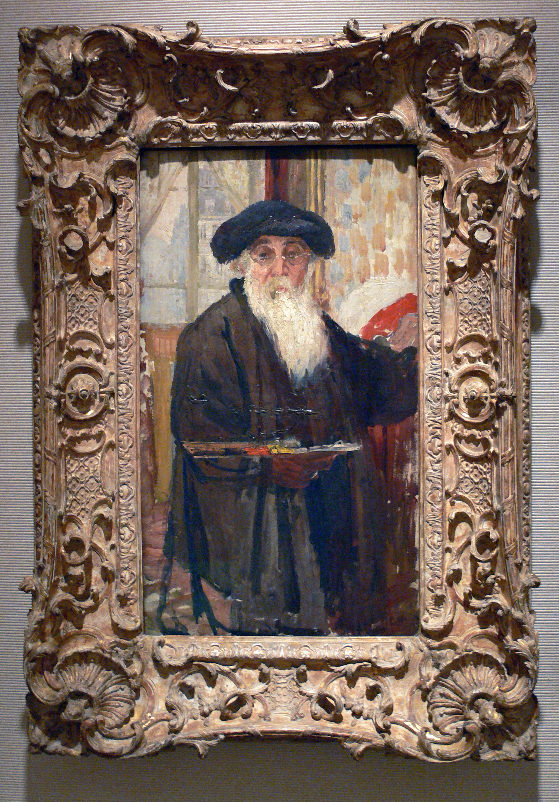 Pissarro Self portrait DMA 1985-R-44 with frame