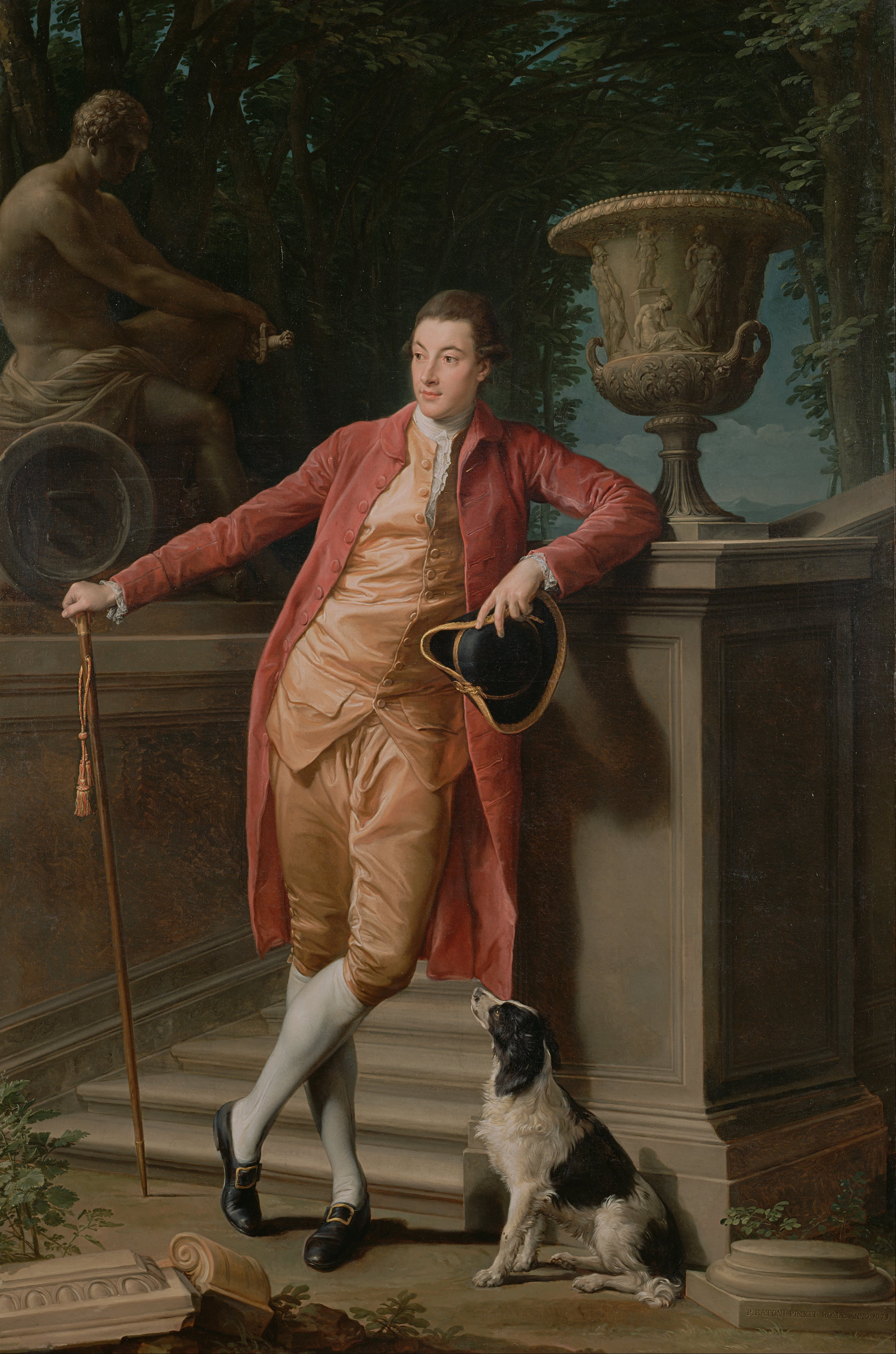 Pompeo Batoni (Italian (Lucchese) - Portrait of John Talbot, later 1st Earl Talbot - Google Art Project