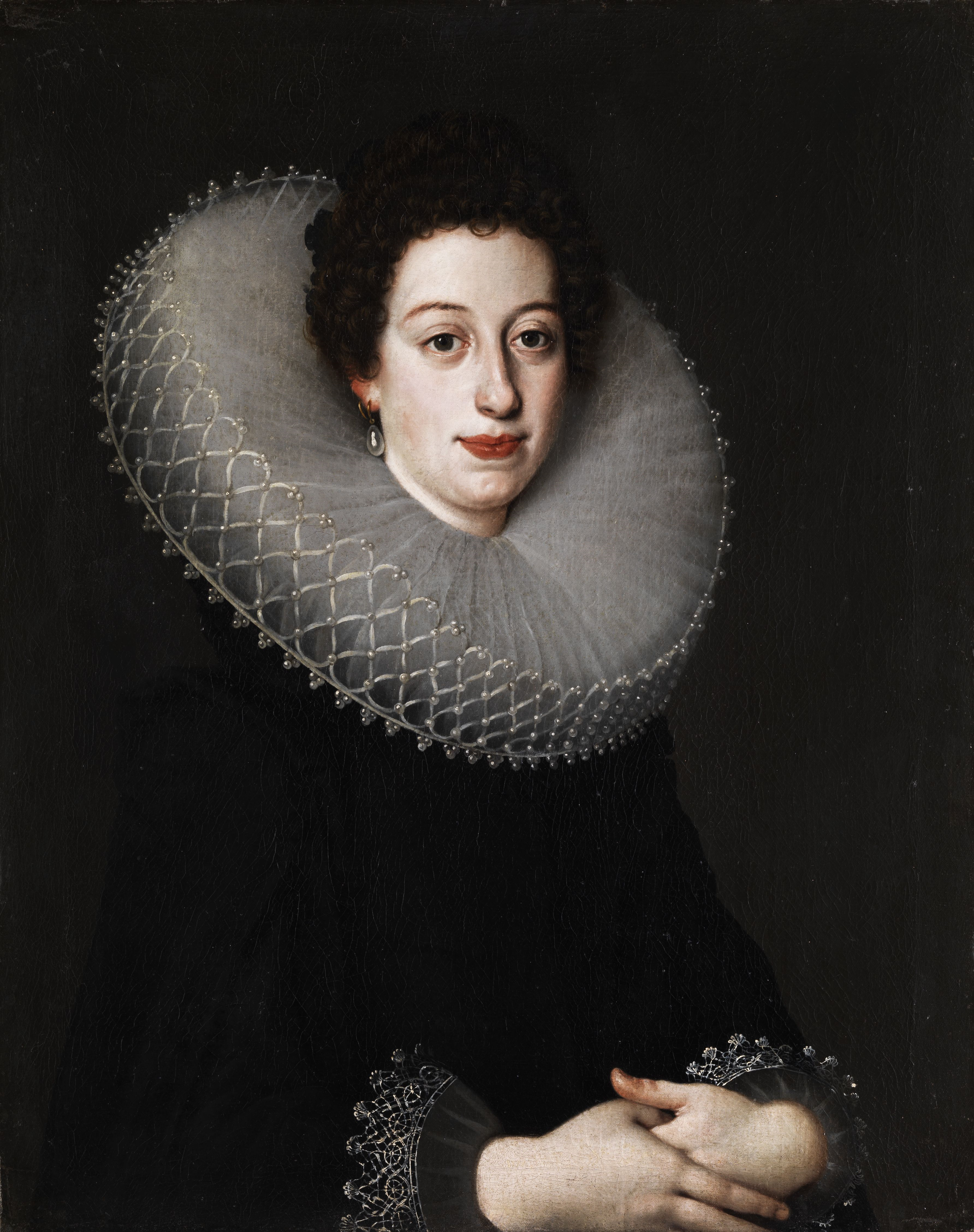 Portrait of a woman (style of Sustermans)