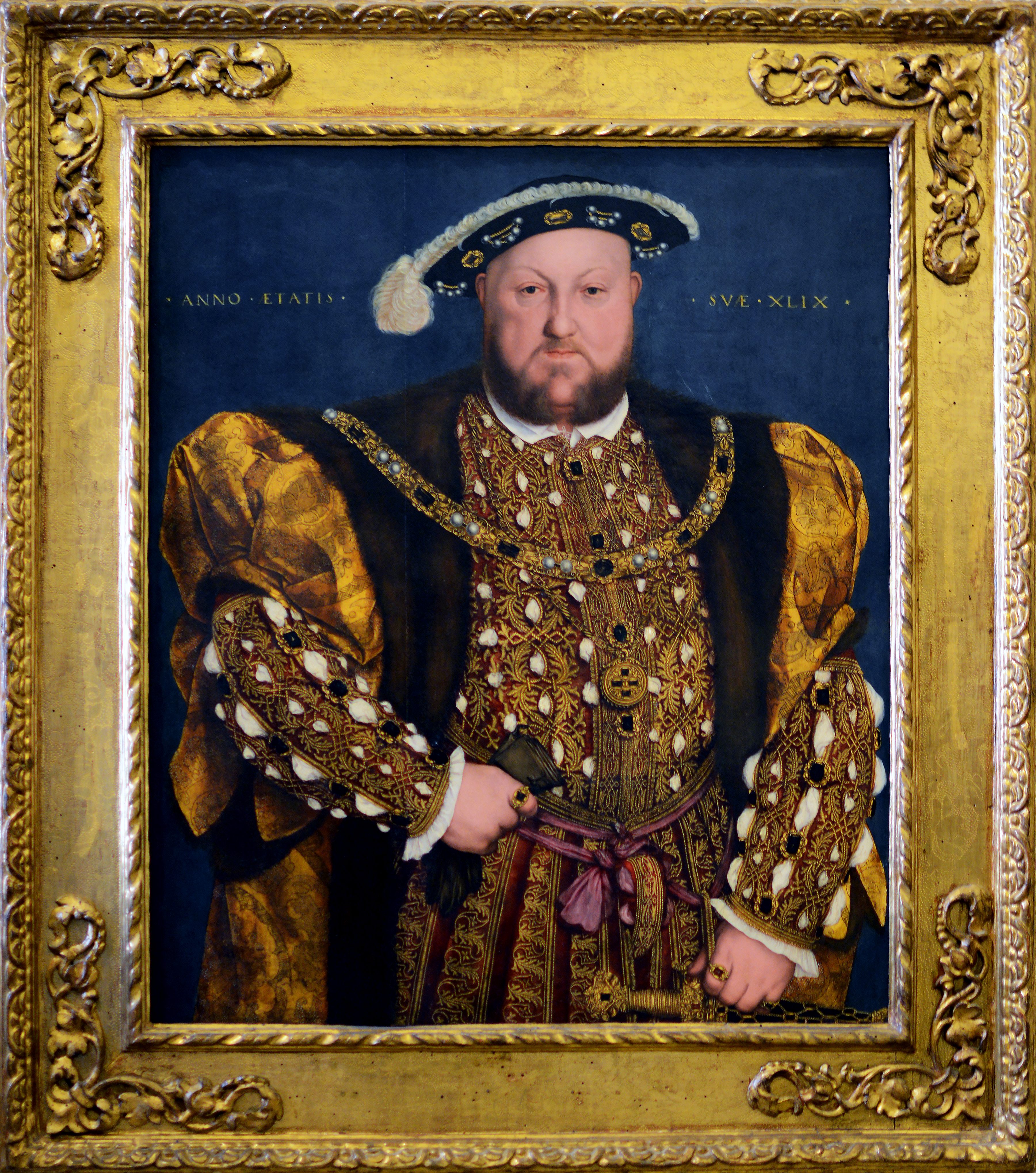 Portrait of Henry VIII of England (Holbein)