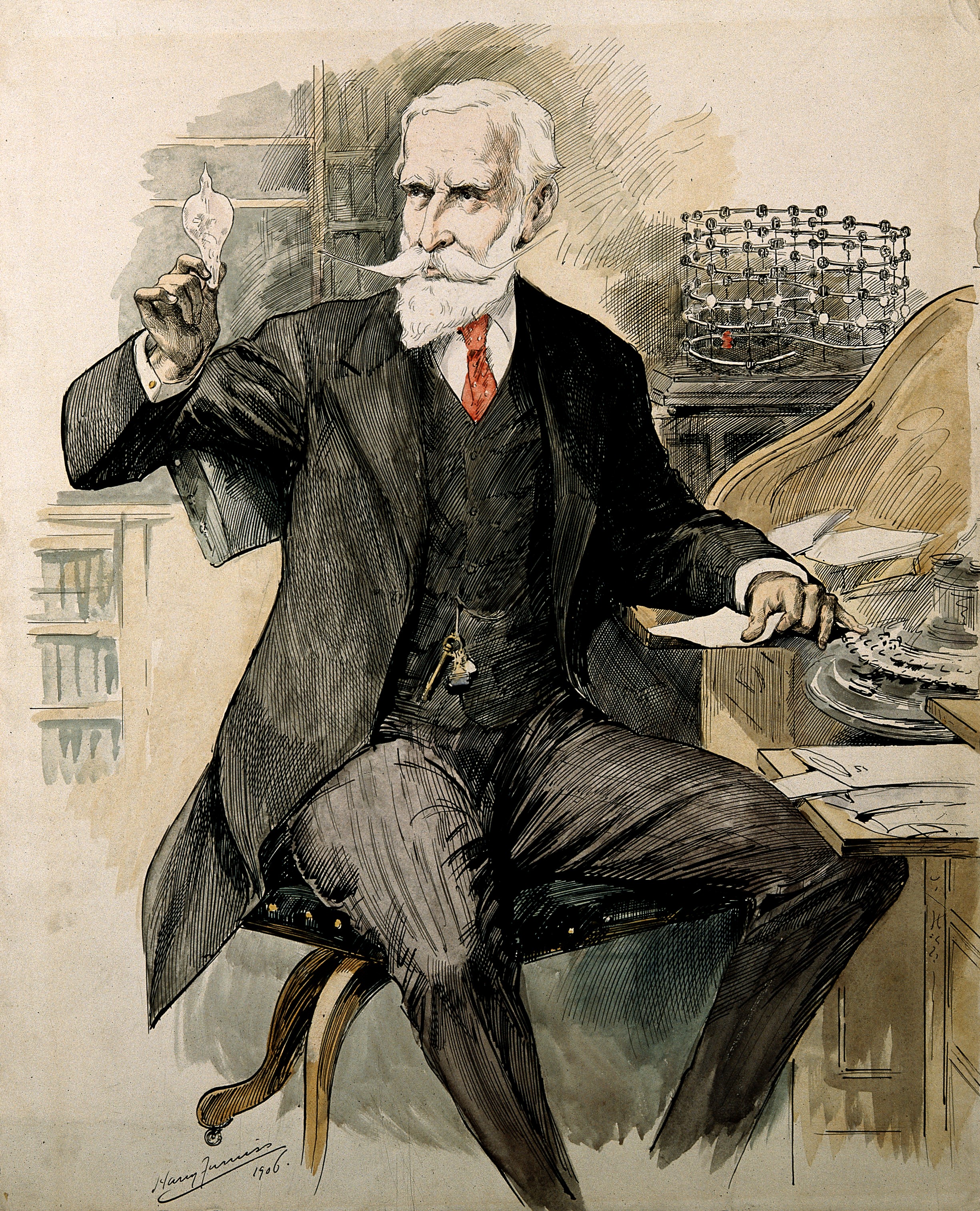Portrait of Sir William Crookes (1832 - 1919), chemist Wellcome V0006487