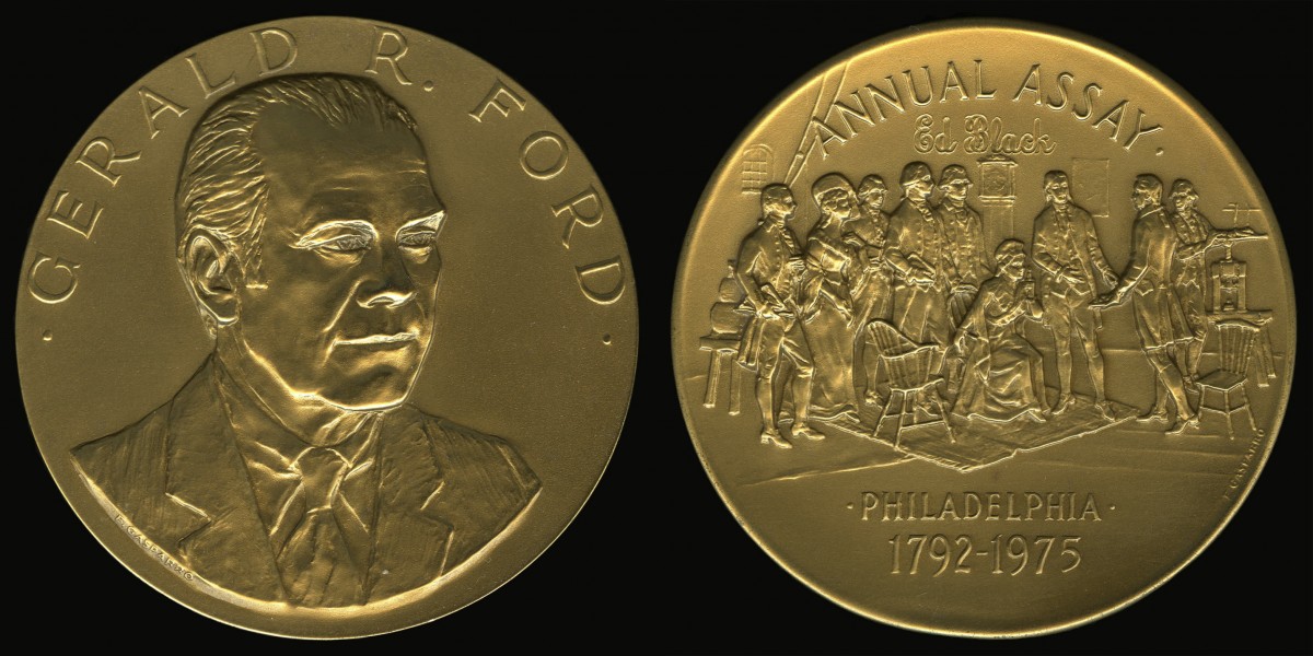 1975 Assay Commission Medal-Julian AC-119, R-7 Bronze
