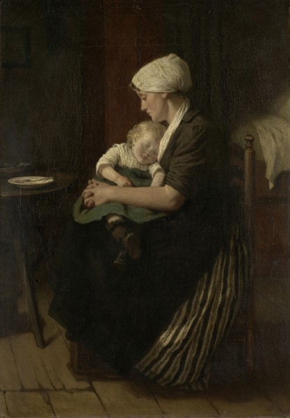 'In slaap gesust' Rijksmuseum SK-A-2378
