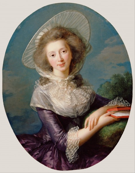 Élisabeth Louise Vigée Le Brun - The Vicomtesse de Vaudreuil - Google Art Project