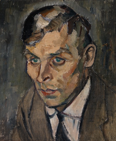 Aalto, Ilmari - Portrait of artist Väinö Kamppuri - Google Art Project