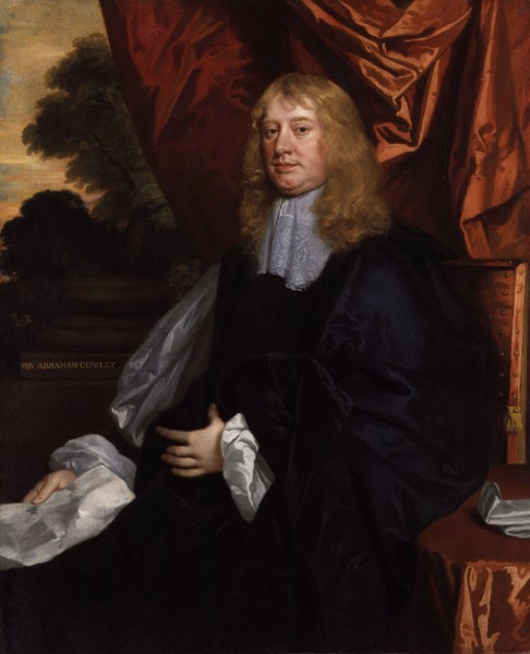 Abraham Cowley by Sir Peter Lely