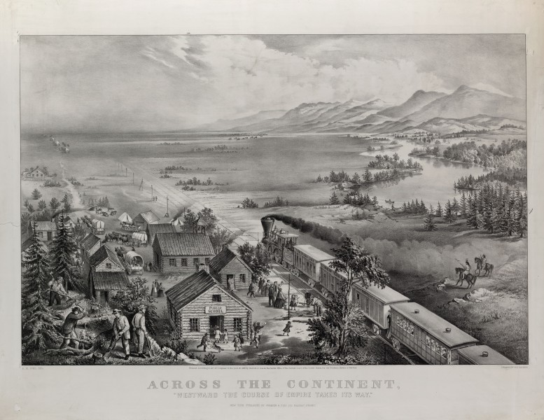 Across the Continent - Currier & Ives 1868