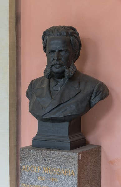 Adolf Mussafia (Nr. 44) Bust in the Arkadenhof, University of Vienna-1399