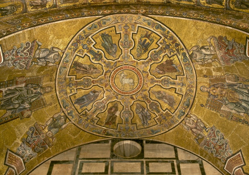 Agnus Dei Prophets Florence Baptistery