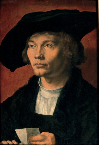Albrecht Dürer - Portrait of Bernhard von Reesen - Google Art Project