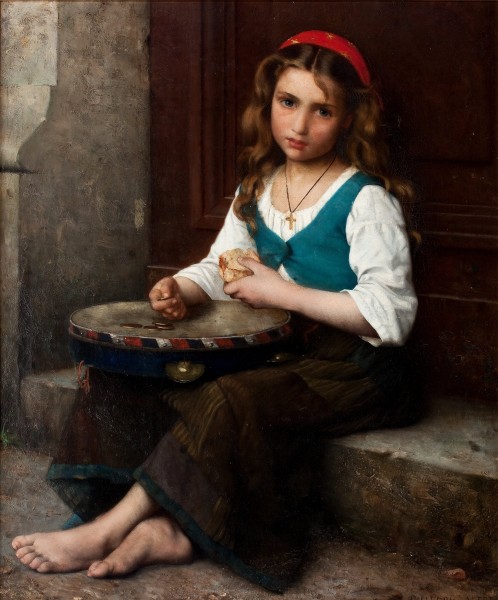 Alfred Guillou - Fille paysanne