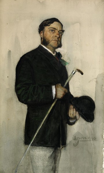 Anders Zorn - Banker Ludvig Arosenius 1880
