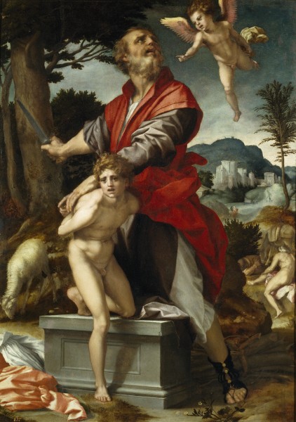 Andrea del Sarto - Il sacrificio di Isacco