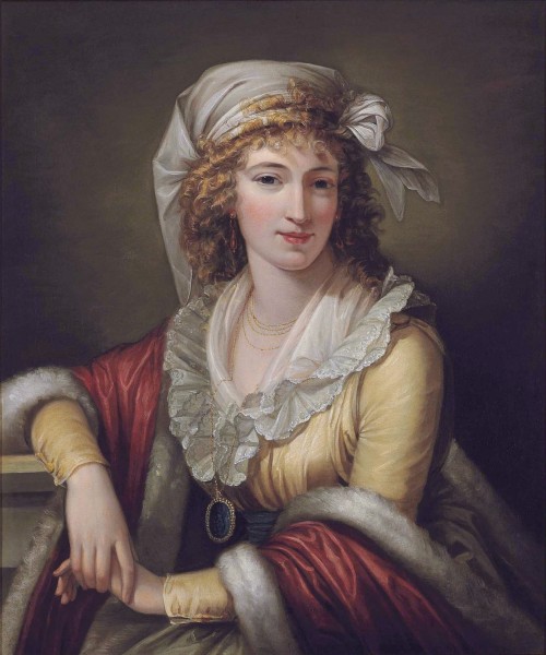 Anna Maria Aloisna Rosa Ferri, the artist's wife by Robert Fagan