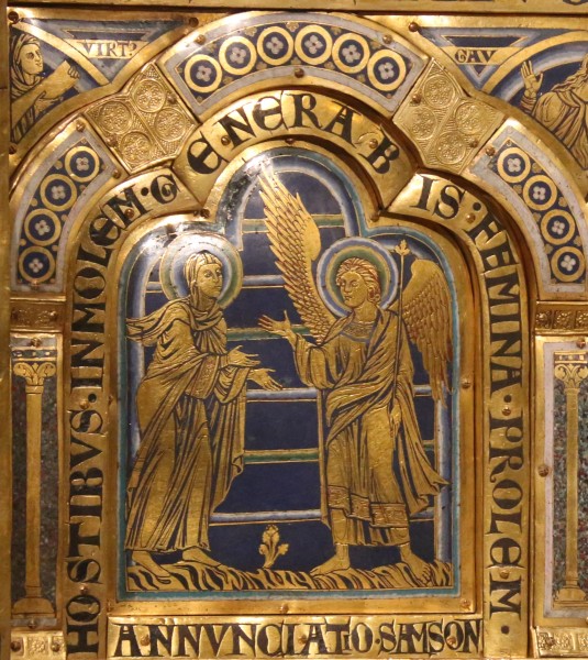 Annunciatio Samsun - Verdun Altar (Klosterneuburg) (cropped)