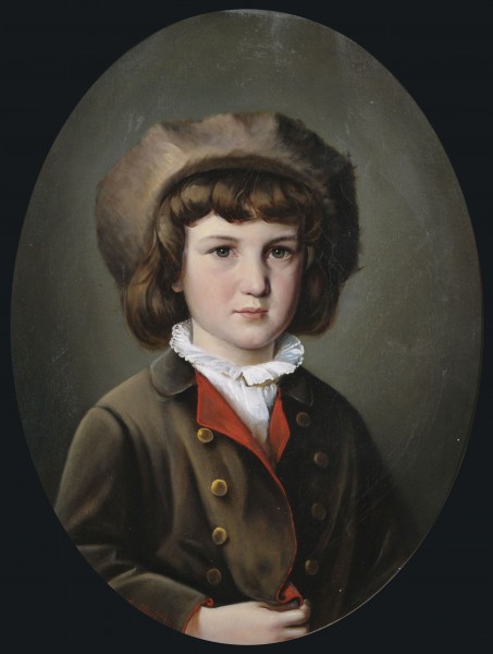 Anton Ebert Bildnis eines Jungen