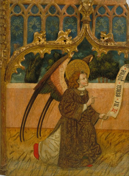 Archangel Gabriel from an Annunciation - Google Art Project