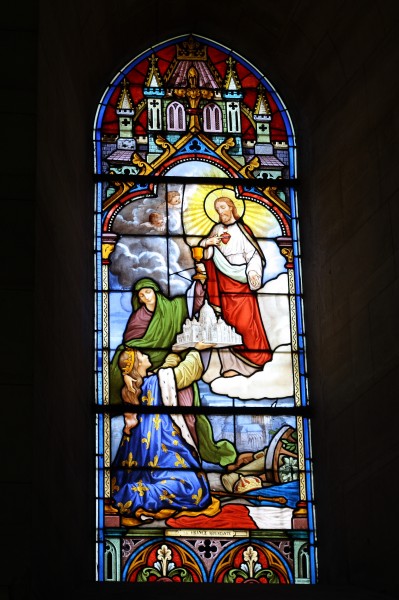 Auvers-sur-Oise Notre-Dame-de-l'Assomption vitrail 992