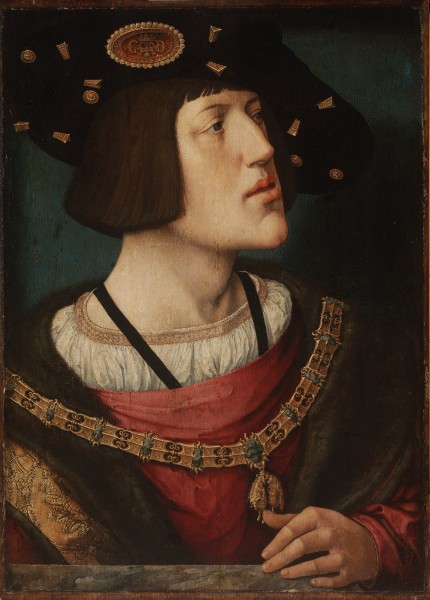 Barend van Orley - Portrait of Charles V (1519) - Google Art Project