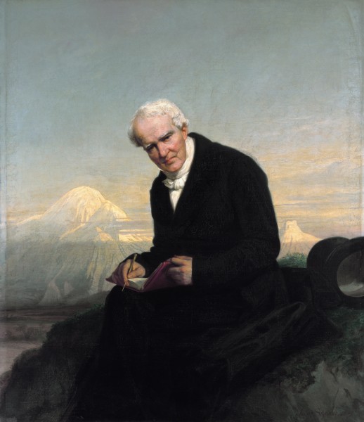 Baron Alexander von Humboldt by Julius Schrader 1859