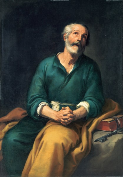Bartolomé Esteban Murillo - Saint Peter in Tears - Google Art Project