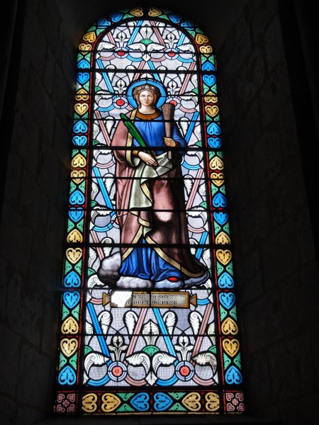Basilique Saint-Eutrope de Saintes, vitrail 04