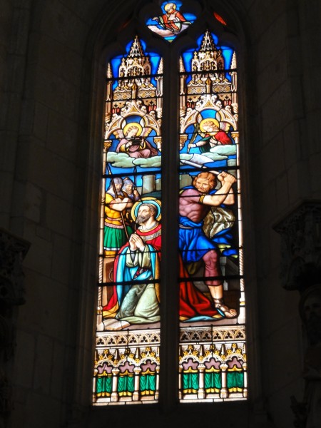 Basilique Saint-Eutrope de Saintes, vitrail 13