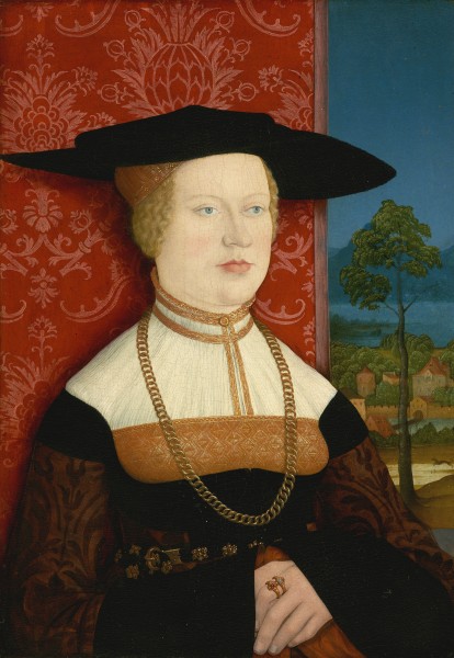Bernhard Strigel - Bildnis Margarethe Rott (1527)