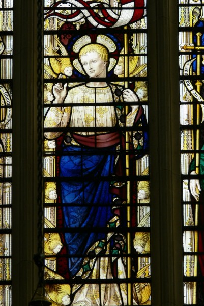 Cardiff St.John - Fenster 2c Christus