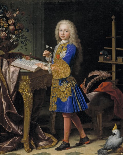 Carlos III, niño
