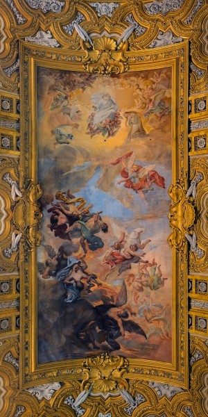 Ceiling of San Carlo al Corso (Rome)