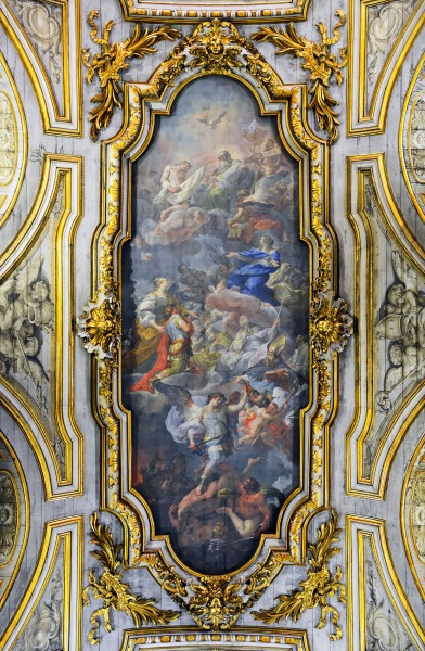 Ceiling of Santa Croce in Gerusalemme (Roma)