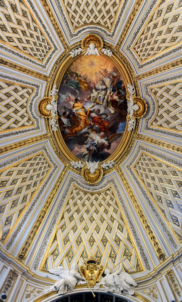 Ceiling of Santissima Trinità degli Spagnoli (Rome)