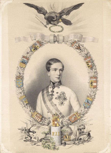 Christian Fries Potrait Franz Joseph 1848