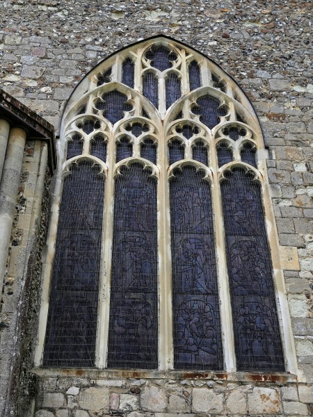 Church of St Mary Hatfield Broad Oak Essex England - chancel east window
