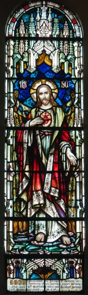 Clonmel SS. Peter and Paul's Church West Aisle Window 10 Sacred Heart 2012 09 07