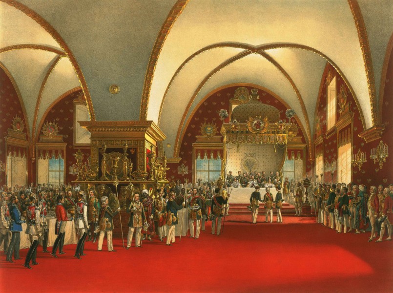 Coronation Banquet 1856