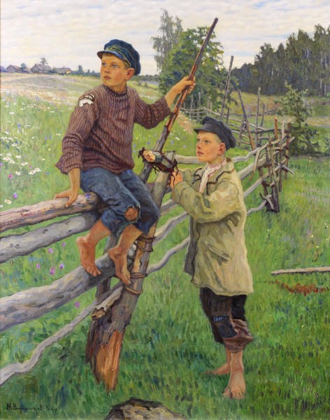 Николай Богданов-Бельский - Страна мальчиков (1920-е г.)