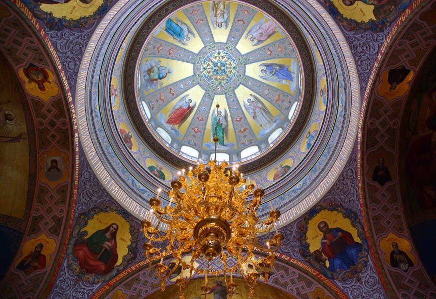 Купол Спасо-Преображенского собора Валаамского монастыря