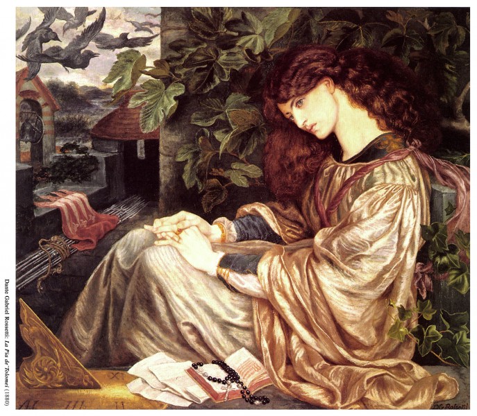 Dante Gabriel Rossetti - La Pia de Tolomei 03