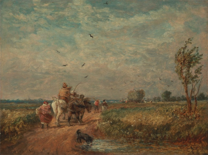 David Cox - Going to the Hayfield - Google Art Project
