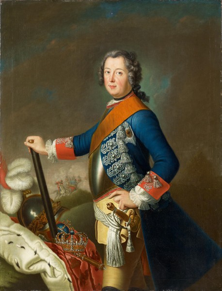David Matthieu (attr) Friedrich II von Preußen als junger Heerführer