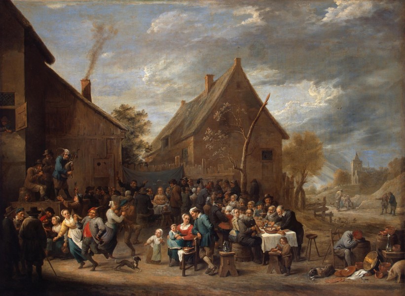 David Teniers de Jonge - Peasant Wedding (1650)