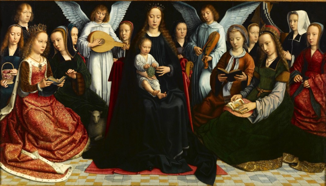 David Virgin among the Virgins