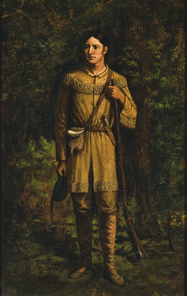 Davy Crockett by William Henry Huddle, 1889
