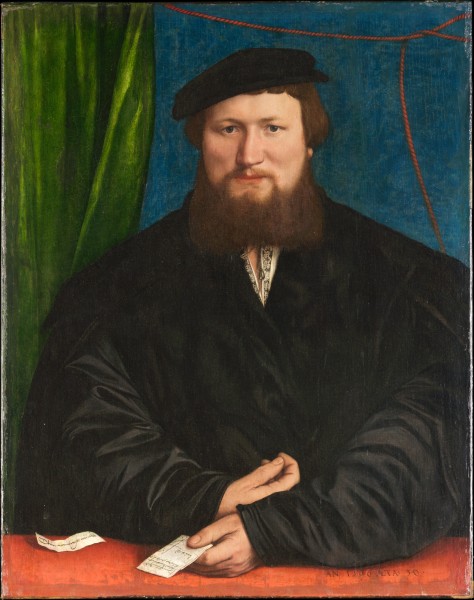Derich Berck, by Hans Holbein