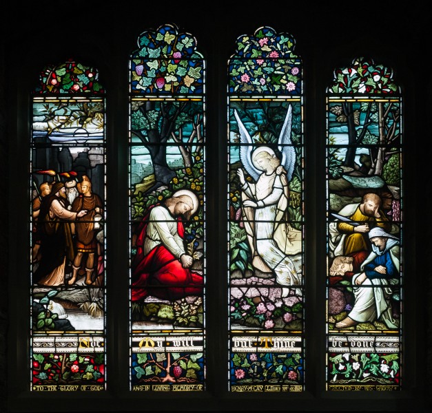 Derry St Columb's Cathedral South Aisle Henry McCay Memorial Window 2013 09 17
