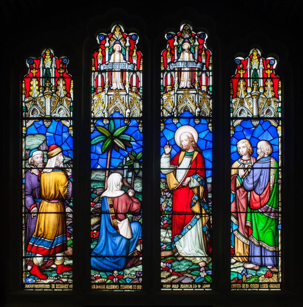 Derry St Columb's Cathedral South Aisle Sir Robert Alexander Ferguson Memorial Window 2013 09 17